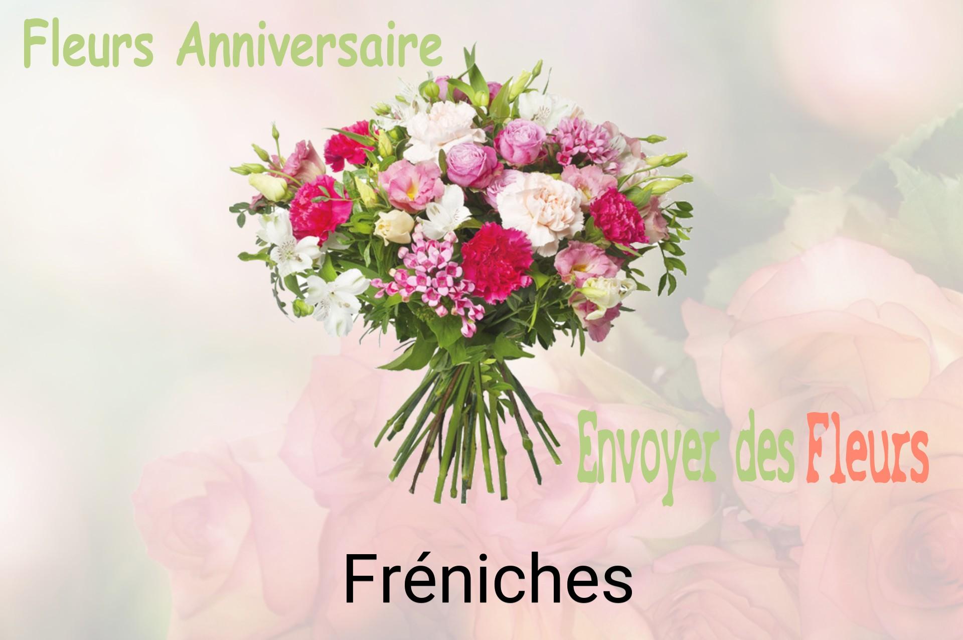 Bouquet de fleurs d’anniversaire livré à Fréniches